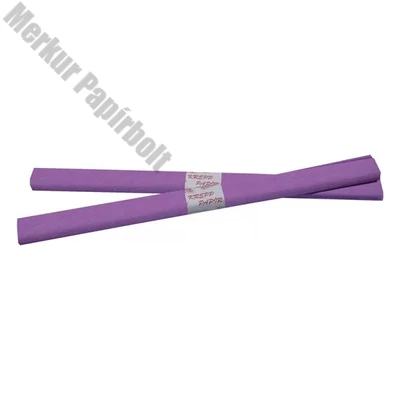 Krepp papír 50x200cm világoslila 14