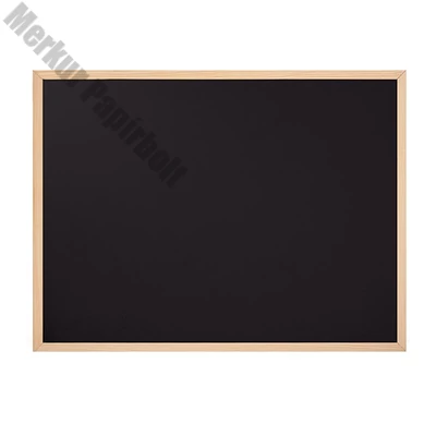 Krétatábla MEMOBE fakeret fekete felület 40x60 cm
