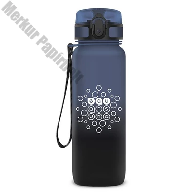 Kulacs ARS UNA műanyag matt BPA-mentes ombre 800 ml Stormy night