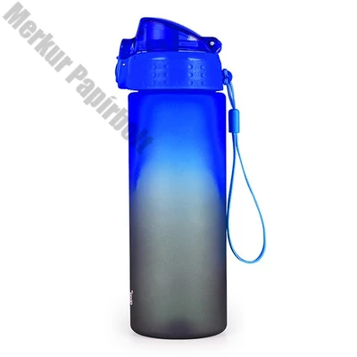 Kulacs OXY CLICK műanyag BPA-mentes 600 ml Ombre fekete-kék