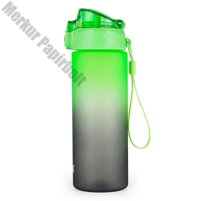 Kulacs OXY CLICK műanyag BPA-mentes 600 ml Ombre fekete-zöld