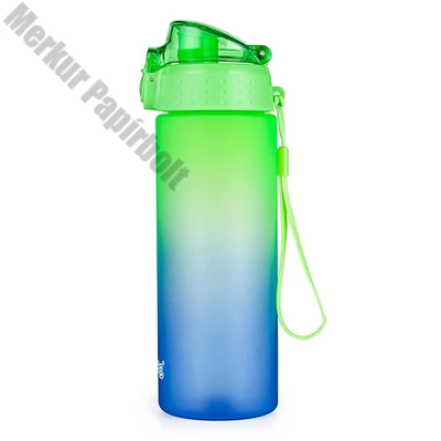 Kulacs OXY CLICK műanyag BPA-mentes 600 ml Ombre kék-zöld