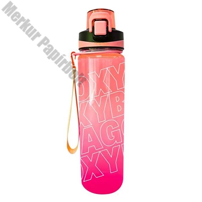Kulacs OXY LIFE műanyag BPA-mentes 800 ml Ombre rózsaszín