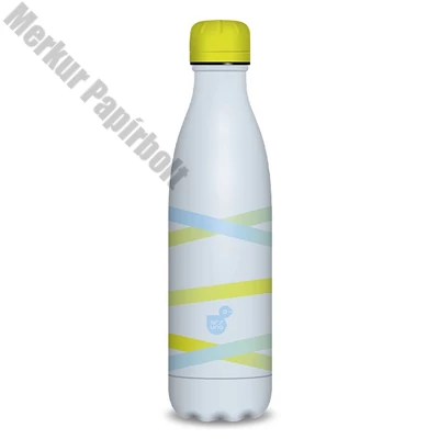 Kulacs duplafalú ARS UNA fém 500 ml Ribbon sárga
