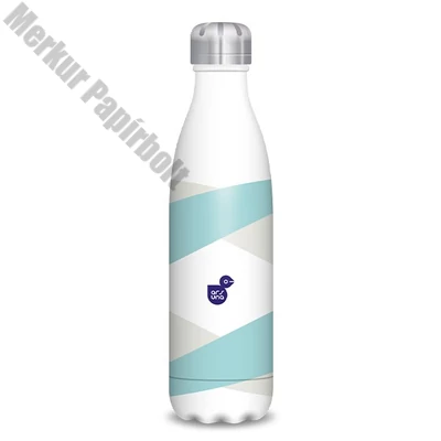 Kulacs duplafalú ARS UNA fém 500 ml csíkos