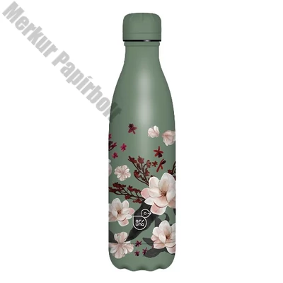 Kulacs duplafalú ARS UNA fém 500 ml Flowery Pink
