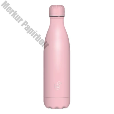 Kulacs duplafalú ARS UNA fém 500 ml Rose