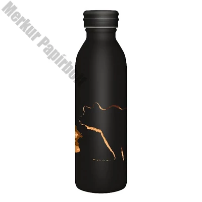 Kulacs duplafalú ARS UNA fém 600 ml MB. Bear