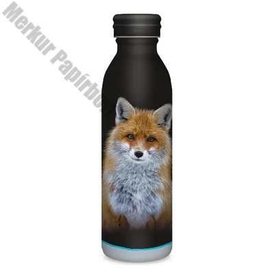 Kulacs duplafalú ARS UNA fém 600 ml MB. Fox