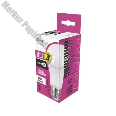 LED izzó EMOS E27 9,5W természetes fény 4000K