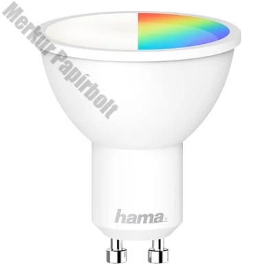 LED izzó HAMA GU10 5,5W RGB okos WIFI