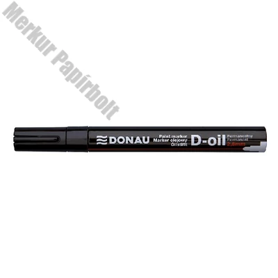 Lakkmarker DONAU D-oil 2,8 mm fekete