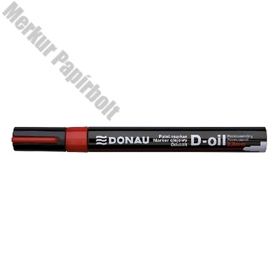 Lakkmarker DONAU D-oil 2,8 mm piros