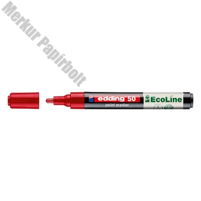 Lakkmarker EDDING 50 2-3 mm piros