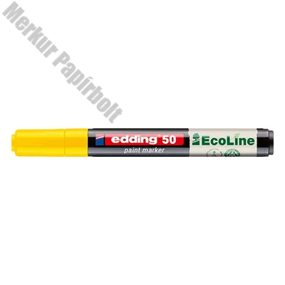 Lakkmarker EDDING 50 2-3 mm sárga