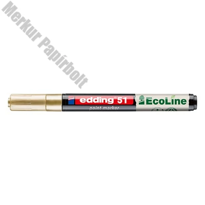 Lakkmarker EDDING 51 1-2 mm arany