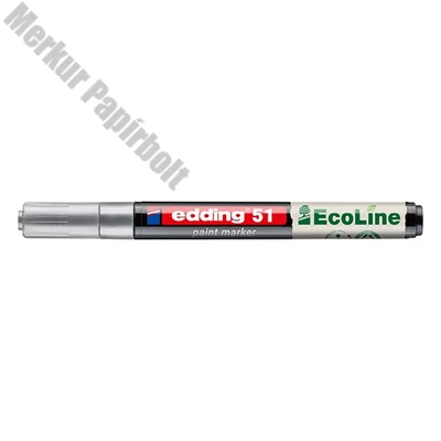 Lakkmarker EDDING 51 1-2 mm ezüst