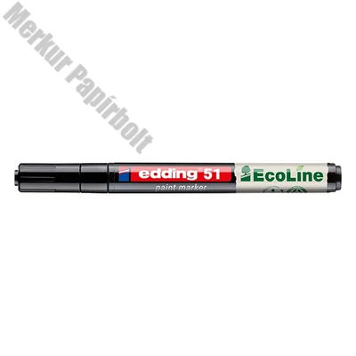 Lakkmarker EDDING 51 1-2 mm fekete