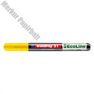 Lakkmarker EDDING 51 1-2 mm sárga