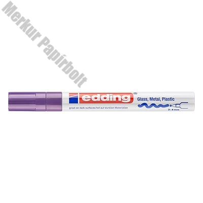 Lakkmarker EDDING 750 2-4mm lila