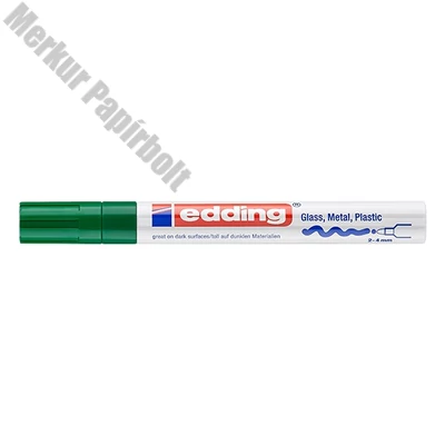 Lakkmarker EDDING 750 2-4mm  zöld