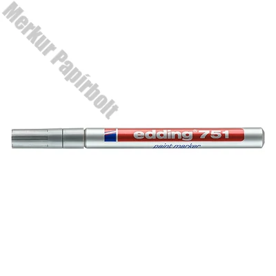 Lakkmarker EDDING 751 1-2mm ezüst