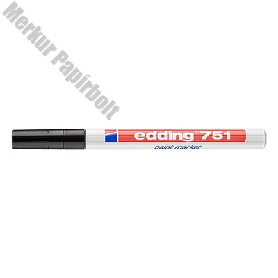 Lakkmarker EDDING 751 1-2mm fekete