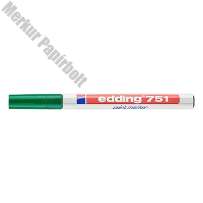 Lakkmarker EDDING 751 1-2mm zöld