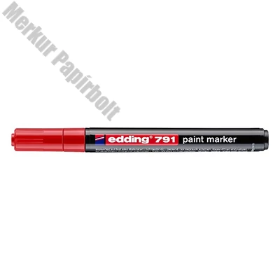 Lakkmarker EDDING 791 1-2mm piros