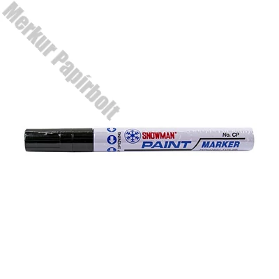 Lakkmarker SNOWMAN CP-12 4,5mm fekete