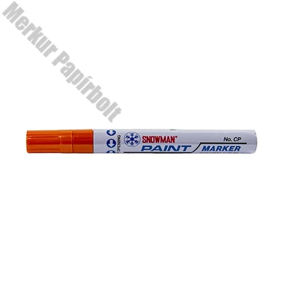 Lakkmarker SNOWMAN CP-12 4,5mm narancs