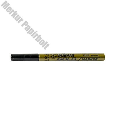 Lakkmarker SNOWMAN FGP-12 3mm Fine arany