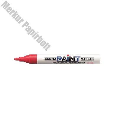 Lakkmarker  ZEBRA Paint marker 3 mm piros