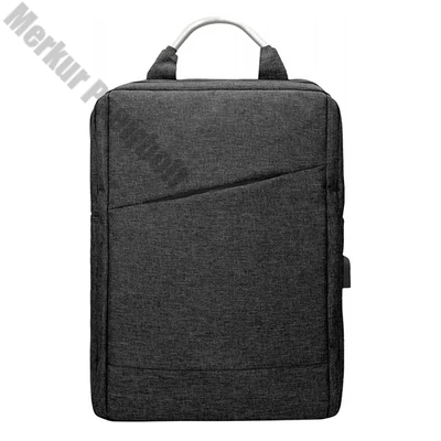 Notebook táska PROMO Nybro lang hátizsák forma fekete