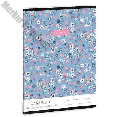 Leckefüzet ARS UNA A/5 32 lapos Pearl Blossom blue