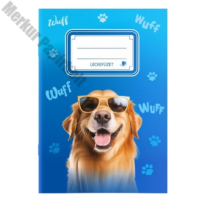 Leckefüzet ICO A/5 32 lapos Dogs