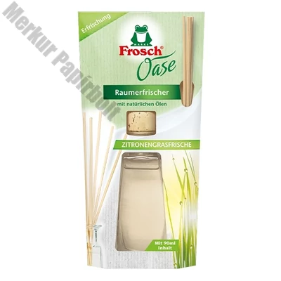 Légfrissítő FROSCH Oase citromfűvel pálcikás 90ml