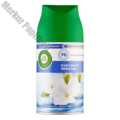 Légfrissítő utántöltő AIR WICK Freshmatic Friss ruha és Fehér liliom 250 ml