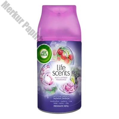 Légfrissítő utántöltő AIR WICK Freshmatic Life Scents Titokzatos kert 250 ml