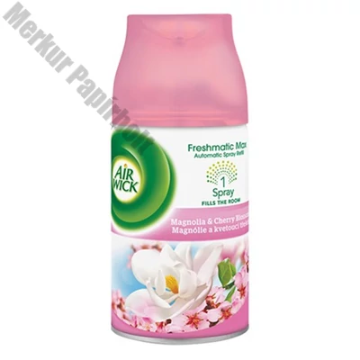 Légfrissítő utántöltő AIR WICK Freshmatic Magnólia és cseresznyevirág 250 ml