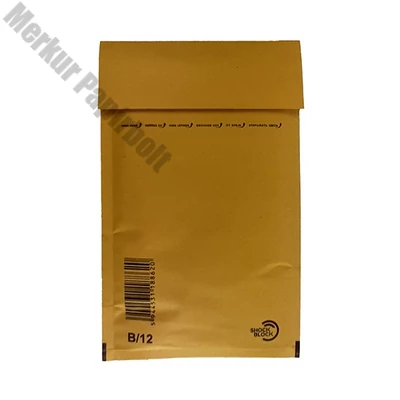 Légpárnás tasak No12/W2 szilikonos barna 120x215mm