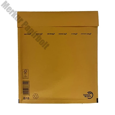 Légpárnás tasak No15/W5 szilikonos barna 220x265mm