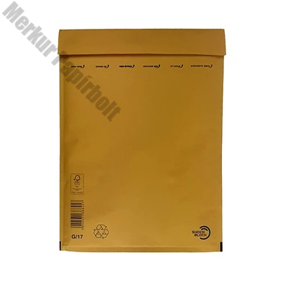 Légpárnás tasak No17/W7 szilikonos barna 240x340mm