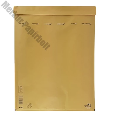 Légpárnás tasak No20/W10 szilikonos barna 350x470mm