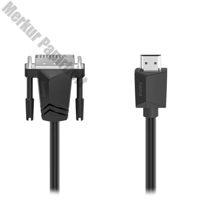 Monitor kábel HAMA HDMI/DVI-D összekötő 1,5m