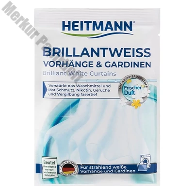 Mosóadalék HEITMANN függöny fehérítő 50 g