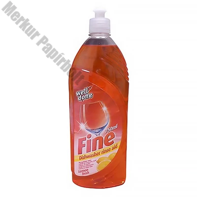 Mosogatógép öblítő WELL DONE Fine 750 ml