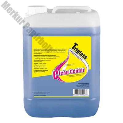 Mosogatógép öblítőszer CLEAN CENTER Triglass poháröblítő 5L