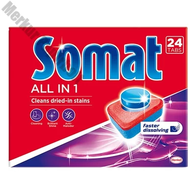 Mosogatógép tabletta SOMAT All-in-1  24 db