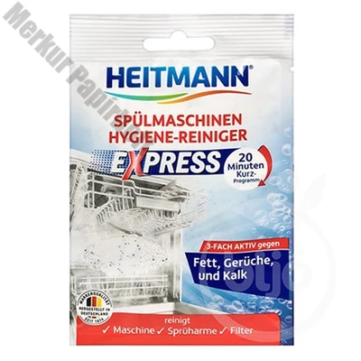 Mosogatógép tisztító por HEITMANN higiéniás 30 g